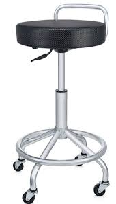 garage work stool rolling kitchen seat