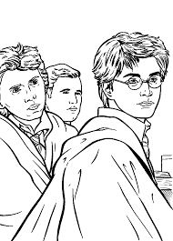 Harry potter coloring pages and free printable pictures for kids. Free Printable Harry Potter Coloring Pages For Kids