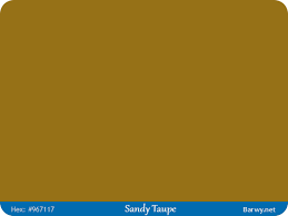 Kolor Rgb Hex 967117 Sandy Taupe
