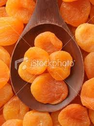 Top View Of Wooden Spoon Full Of Dried Apricots Dried Apricots Apricot Food