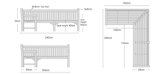 Whether your space is rectilinear, curved or traditionally styled these. Balmoral Chunky Corner Garden Bench 5 6 Seater Left Orientation