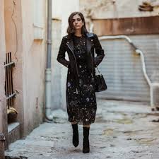 For days spent at the office, our midi. Black Ankle Boots With Midi Dress Outfits 40 Ideas Outfits Lookastic