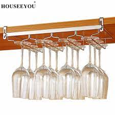 See more ideas about wine glass rack, wine, wine glass. Stainless Steel Nail Free Cabinet Hanging Red Wine Glass Rack Cup Mug Goblet Holder Shelf For Home Bar Kitchen Storage Organizer Aliexpress