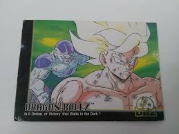 Dragon ball z cards 1999. Dragon Ball Z Card 63 Played 1999
