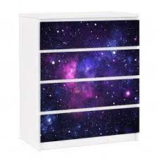 Paint The Inside Of Your Bookshelf Galaxy Colors Would Work With A Dresser Too Galaxy Bedroom Galaxy Decor Space Themed Room
