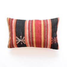 16 X 26 Kilim Pillow Lumbar Cover Marokkanische Kissen Etsy Kilim Pillows Bohemian Pillows Pillows