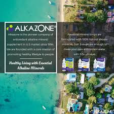 You could simply add it to your water to have alkaline water. 850 01 Make Your Own Alkaline Water Alkazone Antioxidant Water