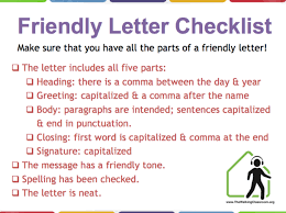 Friendly Letter Lesson Plan Help Your Students Learn The Format And Tone Of A Friend Friendly Letter Friendly Letter Lesson Plan Chicken Soup Recipes Healthy