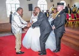He belongs to jubilee party. Afande Rafiki Irungu Kangata Expelled From Jubilee Together With His Wedding Best Man Isaac Mwaura By The Guest Of Honour Facebook