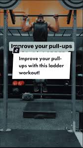 Ladder workout! This pull-up ladder workout consisted of weighted pulls  with reps going from 1-10. Immediately after, you take off the weight and  do bodyweight pull-ups going from 10-1. This is a good ...