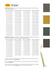 applications color chart from for an accurate ral color