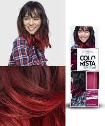 Washing your hair every other day or just once or twice a week can make a huge difference. Image Result For Colorista Washout Red Washable Hair Color Hair Color Hair Color Options