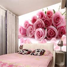 Papier peint pour chambre beau a coucher adulte adul. Papier Peint 3d Romantique Pour Les Murs De La Chambre Papier Peint Tendre Kamar Tidur Romantis 800x800 Wallpapertip