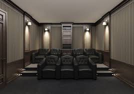 Home theaters are no different than other movie theaters: Top 70 Best Home Theater Seating Ideas Movie Room Designs