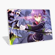 Hiiragi Shinoa Seraph of the end Anime Waifu Laptop Skin for Sale by  willybatlong 