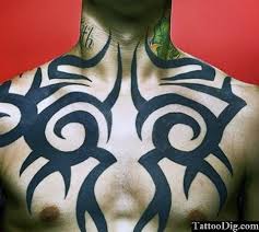 Tribal Chest Tattoo Pictures Photos Pics Images Tattoo Ideen Ideen