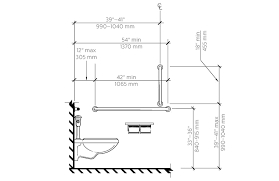 This site features a handicapped bathroom design guide, remodeling tips, ada guidelines, product reviews for handicap showers, tub seats, handicap toilet, grab bars, sinks, flooring, luxury bathrooms and more. Design Accessible Bathrooms For All With This Ada Restroom Guide Archdaily