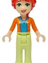 Andrea, Bright Light Orange Layered Skirt