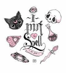 I Put A Spell On You Art Prints By Loll3 On Society6 Com Risunki Illyustracii Grifonazh