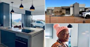 Chief kgabo solomon moloto iii is among the local dignitaries present at the celebration. Young Architect Builds Mom A Stunning House Photos Wow Mzansi