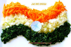 Food Decoration for Independence Day Theme Party