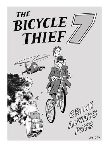 The Bicycle Thief 7 by Hartley Lin