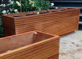 Now Available In 36 High Tall Modern Mahogany Planter Etsy Planter Boxes Wood Planters Outdoor Planter Boxes