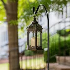 Use the shepherd hook to add beauty and charm to your garden space by hanging beautiful flower baskets or use the shepherd hook to decorate a wedding or back yard party. Winston Porter Serci Shepherd Hook Wayfair