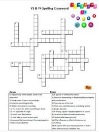 Spelling Interactive Printable Crossword Puzzle G2 3 Printable Crossword Puzzles Crossword Puzzle Everyday Math