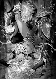 The style is exquisite 💋 [AI Haithamx Cyno] art by LJ6v6 on Twitter :  rGenshinGays