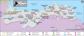 Muscat The Capital Of Oman Is Also The Country S Largest City Asia Continent Map Citymap Muscat Oman Uae Map Muscat Asia Map