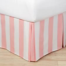 Black And White Striped Bed Skirt Queen The Emily Meritt Circus Stripe Bedskirt Emily And Meritt Bedskirt Striped Bedding