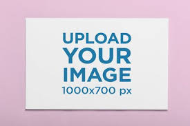 Download Placeit Mockup Of A Horizontal Magazine On A Customizable Background