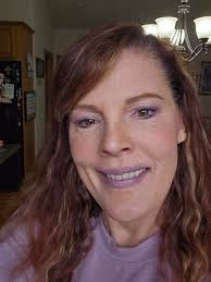 My daughter was eating a rainbow lollipop and I just had to... ironically  her name is Amethyst