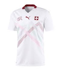 Gegen dänemark und irland ⚽ schweiz spielplan. Puma Schweiz Trikot Away Em 2020 Weiss Rot F02 Fussball Trikot Fanshop Flock Leidenschaft Merchandising Fanartikel