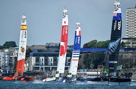 The creature was spotted by sailors and onlookers on thursday. Nzsailgp Fights Back To Be Fifth Overall After A Light Air Day 1 Plymouth