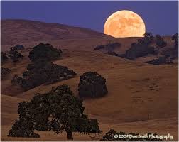 Is today a full moon in california. Full Moon Over Coastal California Hills Landscape Rural Photos Don Smith Photography S Blog