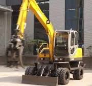 Wood Grabber Grapple Wheel Excavator Machine with Log Wood ...