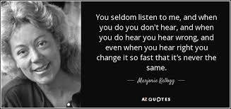 QUOTES BY MARJORIE KELLOGG