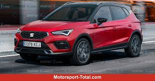 Bekijk alle seat modellen van mii, ibiza tot tarraco. Seat Arona 2021 Im Rendering Neue Front Im Leon Stil