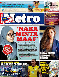 Sedihnya kisah kat radio suria fm nie. Get Your Digital Copy Of Harian Metro Semenanjung October 17 2017 Issue