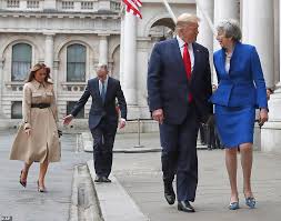 The camel toe solution ~ don't be embarrassed again! Melania Adds A Glamourous Touch To A Downing Street Garden Party As She Catches Up With Philip May Daily Mail Online