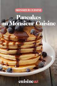 Pancakes Au Monsieur Cuisine En 2020 Recette Cuisine Alimentation