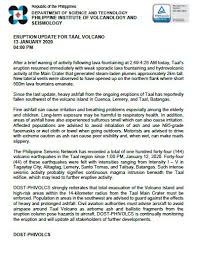 Taal is one of the most active volcanoes in the philippines and has produced some of its most powerful historical eruptions. Read Eruption Update For Taal Volcano Philippine Institute Of Volcanology And Seismology Phivolcs Dost Facebook