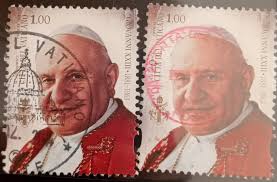 On May 27, 2025, the Vatican postal service released its inaugural Pope Leo  XIV stamps, commemorated with a special cancellation depicting the new pope  waving in St. Peter's Square. The issue includes