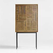 70.6'' h x 20.1'' l x 12. Bar Cabinets And Carts Home Bar Storage Crate And Barrel