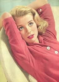 Inger Stevens 1958 Greeting Card
