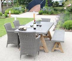 Roma Polished Concrete Table 200cm In 2020 Concrete Outdoor Dining Table Outdoor Dining Table Concrete Table