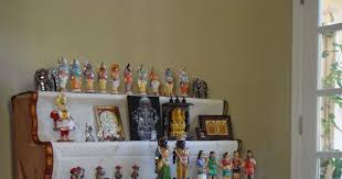 During The Navratri Festival In South India People Display A Golu Or Kolu Or Other Variation Where People Display Var Golu Goddess Decor Navratri Festival