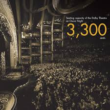 3 300 Seats Seating Capacity Of The Dolby Theatre On Oscar